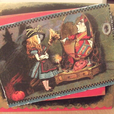 Graphic 45 - Alice In Wonderland Card