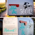 Mailbox Makover with Vinyl