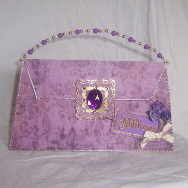 Purple purse (image 1)