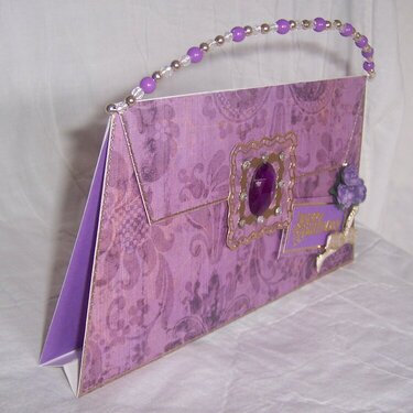 Purple purse (image 2)