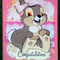 Thumper baby card