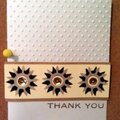 Simple thank you card