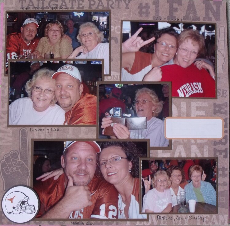 Texas-OU Game at Papa G&#039;s