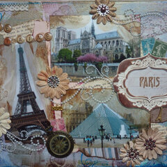My Paris   9 x 12 canvas