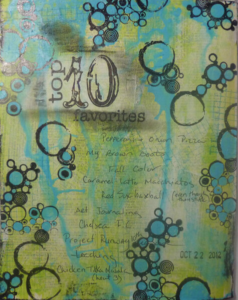 Art Journal page