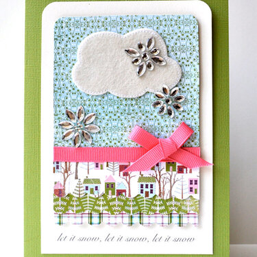 10th Day of Christmas Cards - Let It Snow