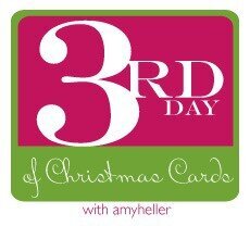 DAY 3 - 12 Days of Xmas Cards - Be Merry