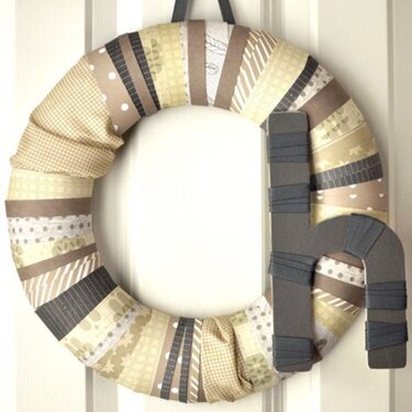 H Wreath *American Crafts*