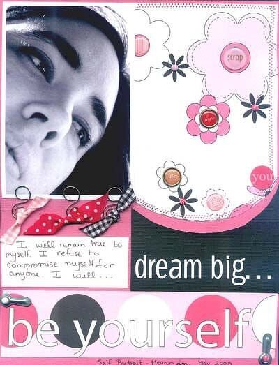 dream big... **Urban Lily and New BasicGrey embellishments**