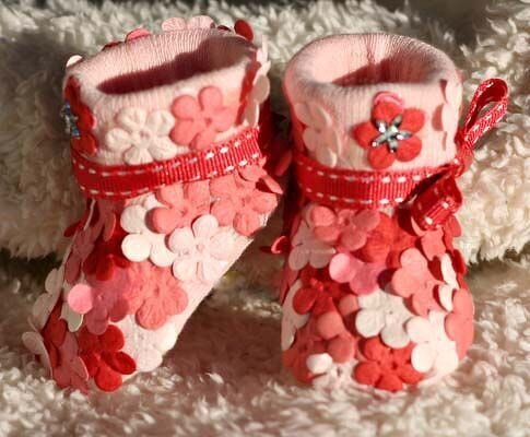 Baby shoes ***** Prima Flowers *****