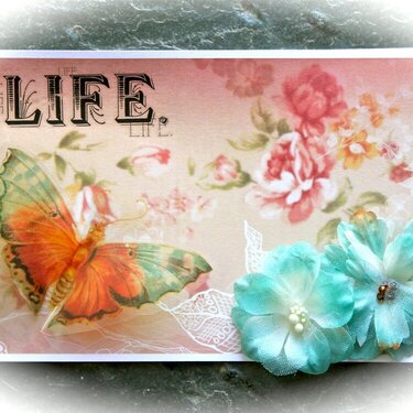 Life Card *Meg&#039;s Garden / Helmar*