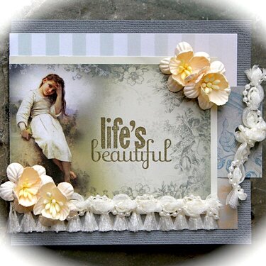 Life&#039;s Beautiful Card *Meg&#039;s Garden/Green Tara*