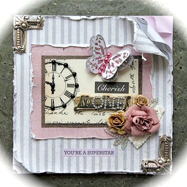 No. ONE - altered journal *Swirlydoos MAY blog hop*