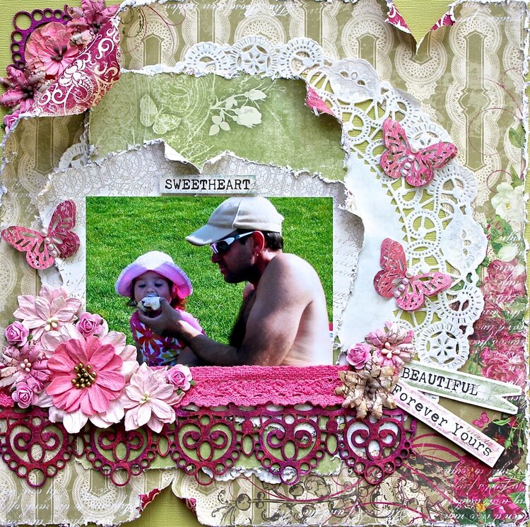 Forever Yours (Swirlydoos kit/ Dusty Attic chipboard)