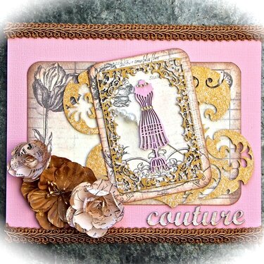 Couture Card (Swirlydoos/ Dusty Attic)