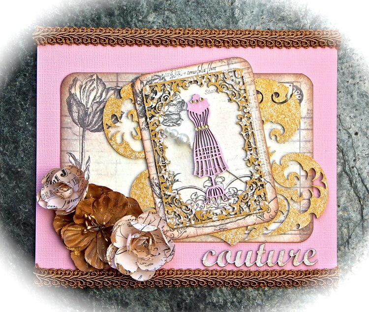 Couture Card (Swirlydoos/ Dusty Attic)