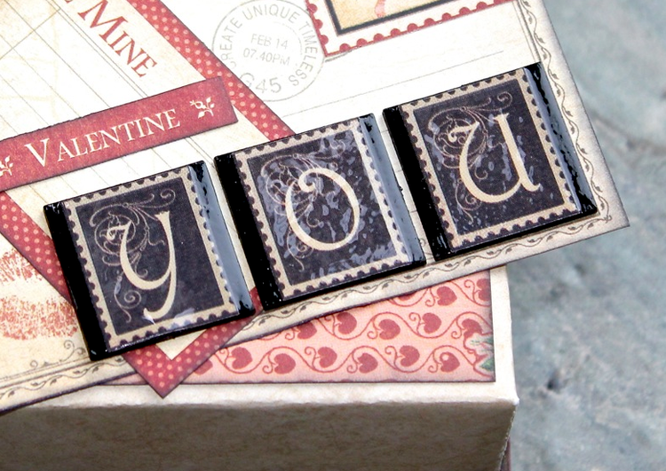 TUTORIAL - faux ceramic letters