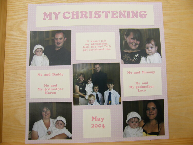 My Christening