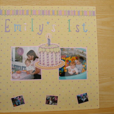 Emilys 1st Birthday Party (lhs)