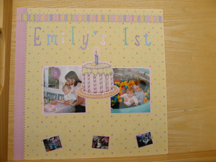 Emilys 1st Birthday Party (lhs)