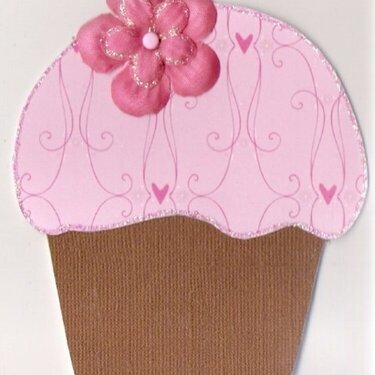 cupcake birthday card