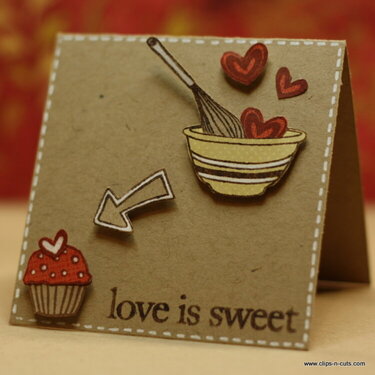 Love is Sweet - Valentine set