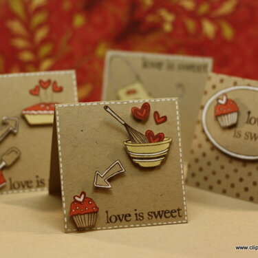 Love is Sweet - Valentine set