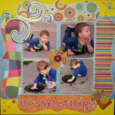 the smallest things!