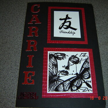 Carrie&#039;s B/D Card