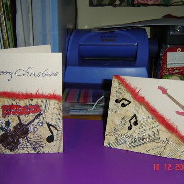 Musical Christmas Cards