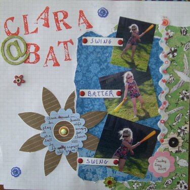 Clara at Bat
