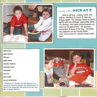Nick at 8