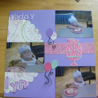 2 page Happy 1st Birthday- Page 2