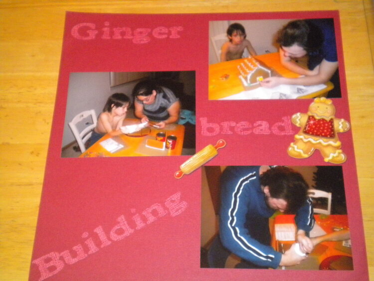 Gingerbread building page 1