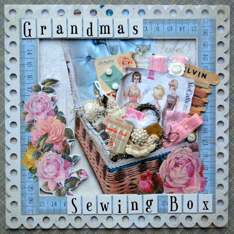 &quot;Grandma&#039;s Sewing Box&quot; wk 8/52