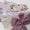 Shabby Chic Tag, box, and vintage doily wrapping