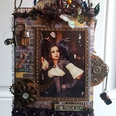 Steampunk Project "Hanging Loaded Pocket Tag"