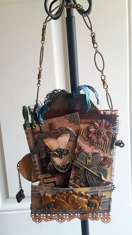 Steampunk Project &quot;Back side of Hanging Loaded Pocket Tag&quot;