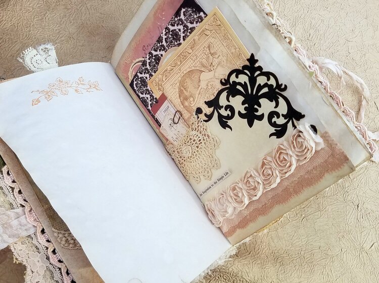 Lace Junk Journal