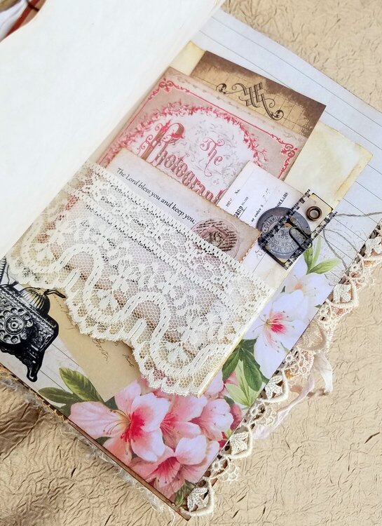 Lace Junk Journal