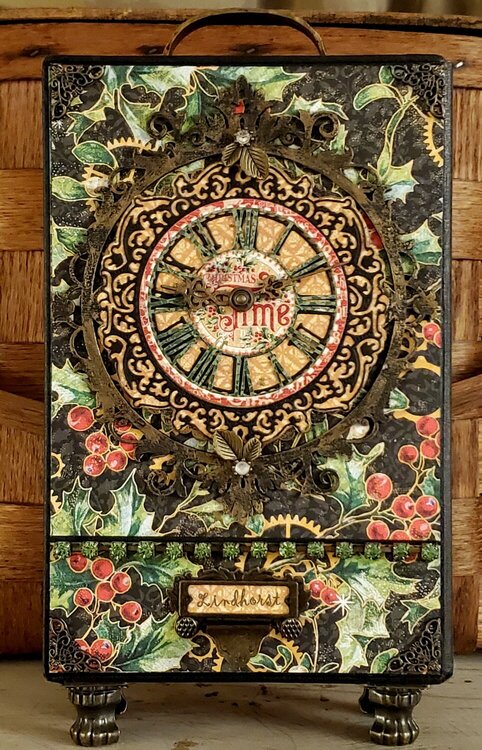 G45 &quot;Christmas Time&quot; altered cigar box