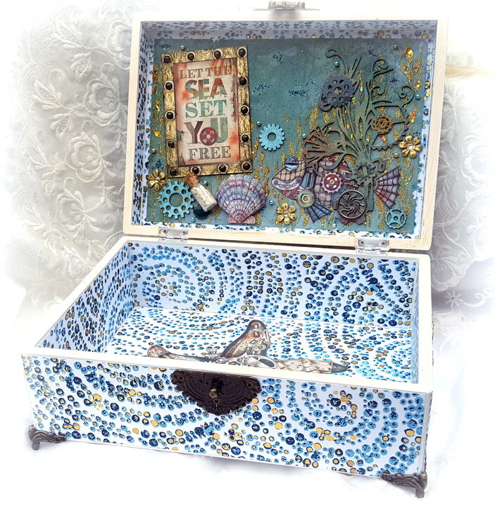 Reneabouquet June Cigar Box Swap &quot;Mechanical Sea&quot;