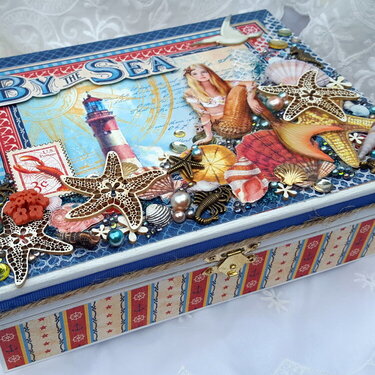 Reneabouquets June Cigar Box Swap "By The Sea"