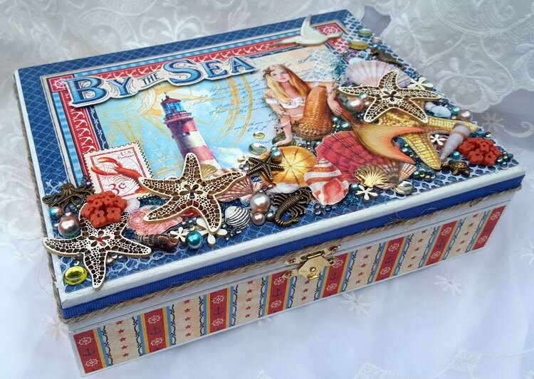 Reneabouquets June Cigar Box Swap &quot;By The Sea&quot;