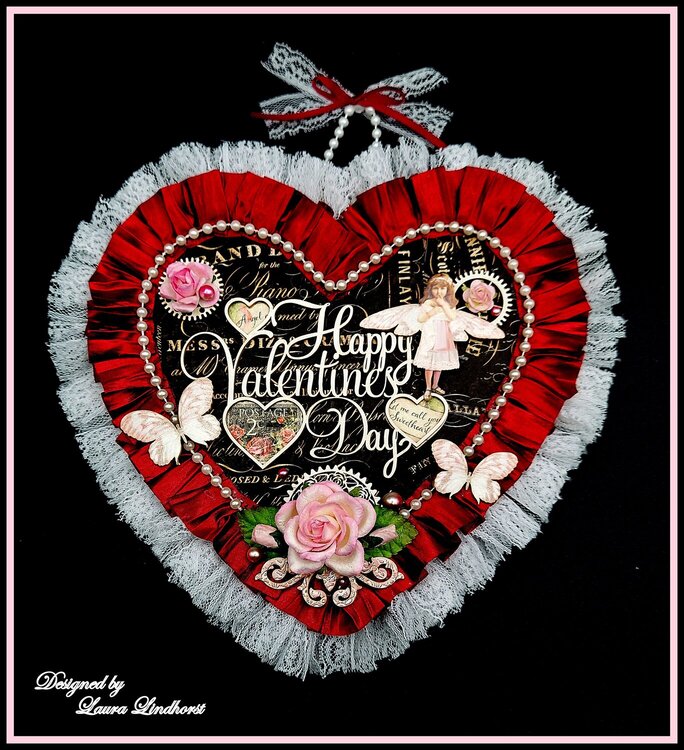 Reneabouquets Valentine Tag + 5 Embellishments Swap