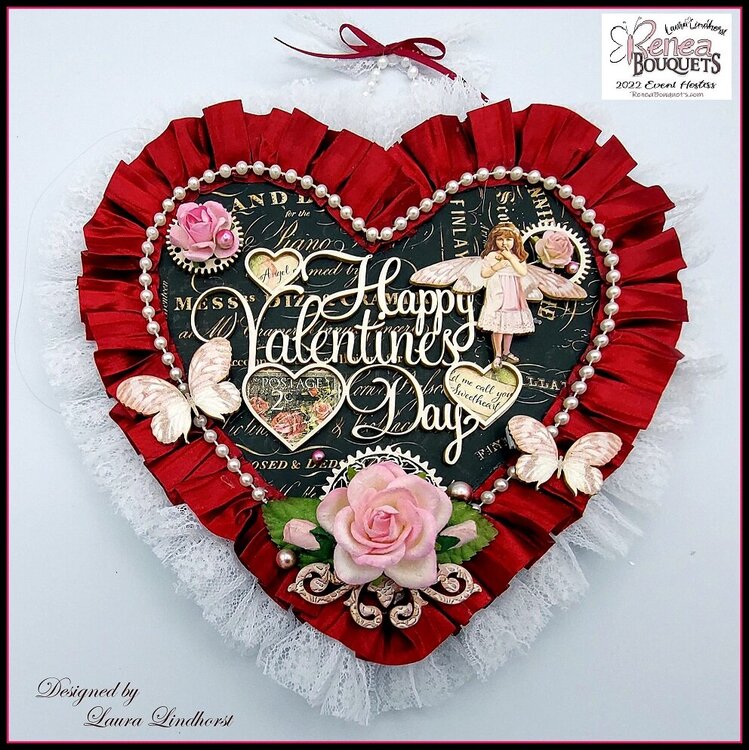 Reneabouquets Valentine Tag + 5 Embellishments Swap