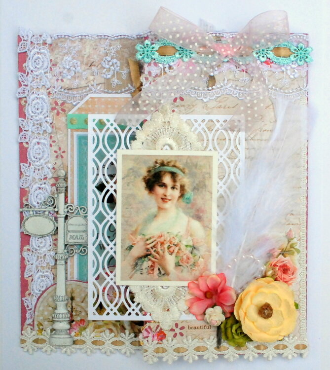 Shabby Chic RR page for Yvonne
