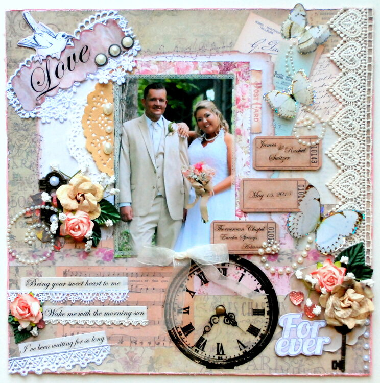 Shabby Chic Wedding &quot;Love is...&quot;