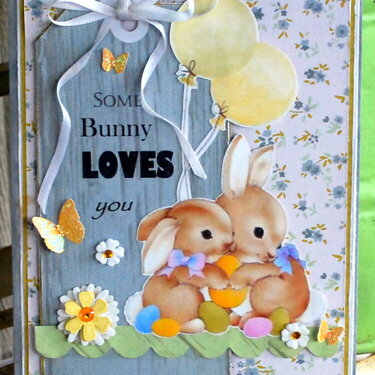 "Some Bunny Loves You" Card