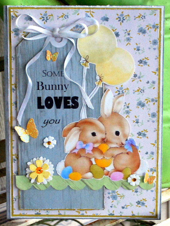 &quot;Some Bunny Loves You&quot; Card